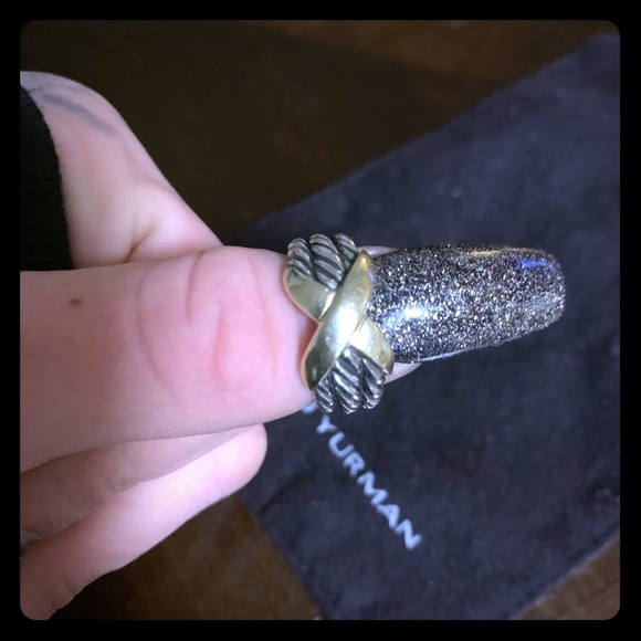 David Yurman Jewelry - David yurman x 18k and silver ring